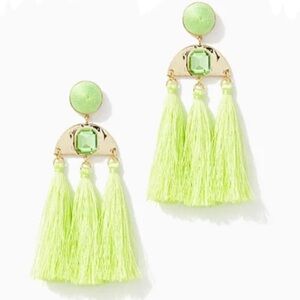 Lilly Pulitzer Boho Babe Pistachio Green Earrings